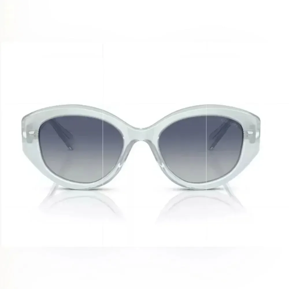 NWT Swarovski *Lt Blue Opal* Sunglasses, Gradient SK6005 W/Case